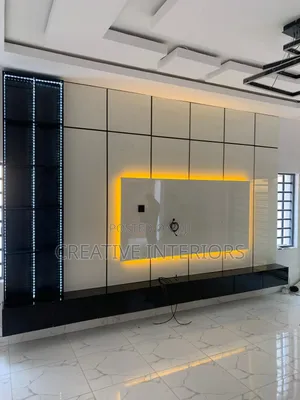 Luxury High Gloss Tv Console