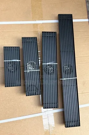 Floor Drain 30cm Black Line