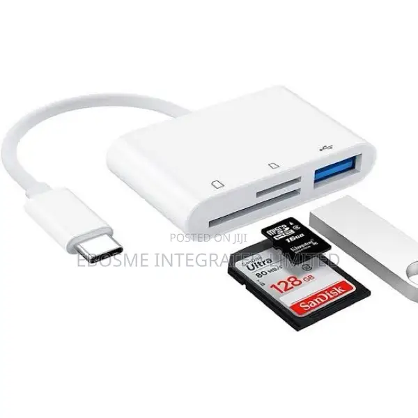 Type-c Otg Usb Sd/Tf Card Reader Adapter