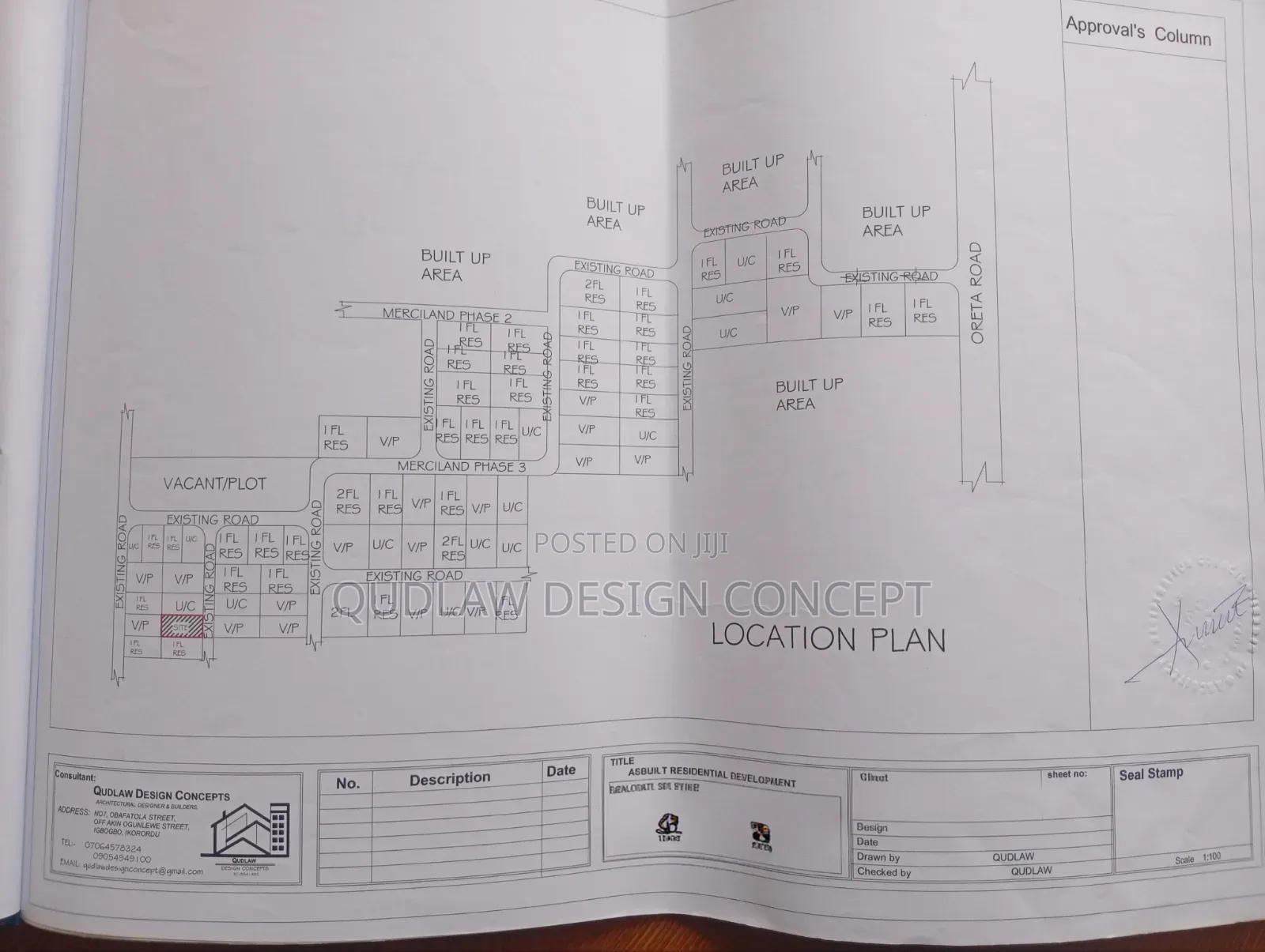 Approval Drawing