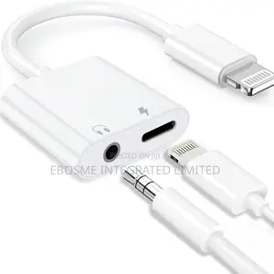 2 In 1 Lightning Audio Charging Adapter