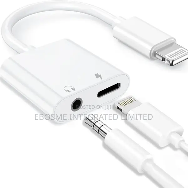 2 In 1 Lightning Audio Charging Adapter