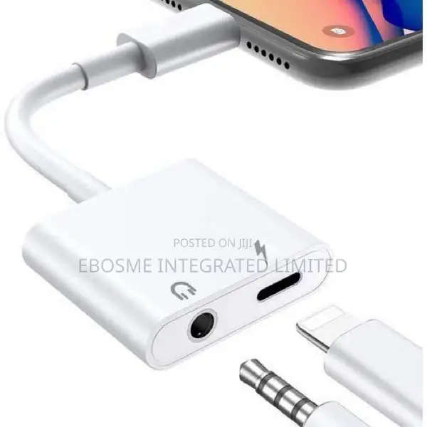 2 In 1 Lightning Audio Charging Adapter