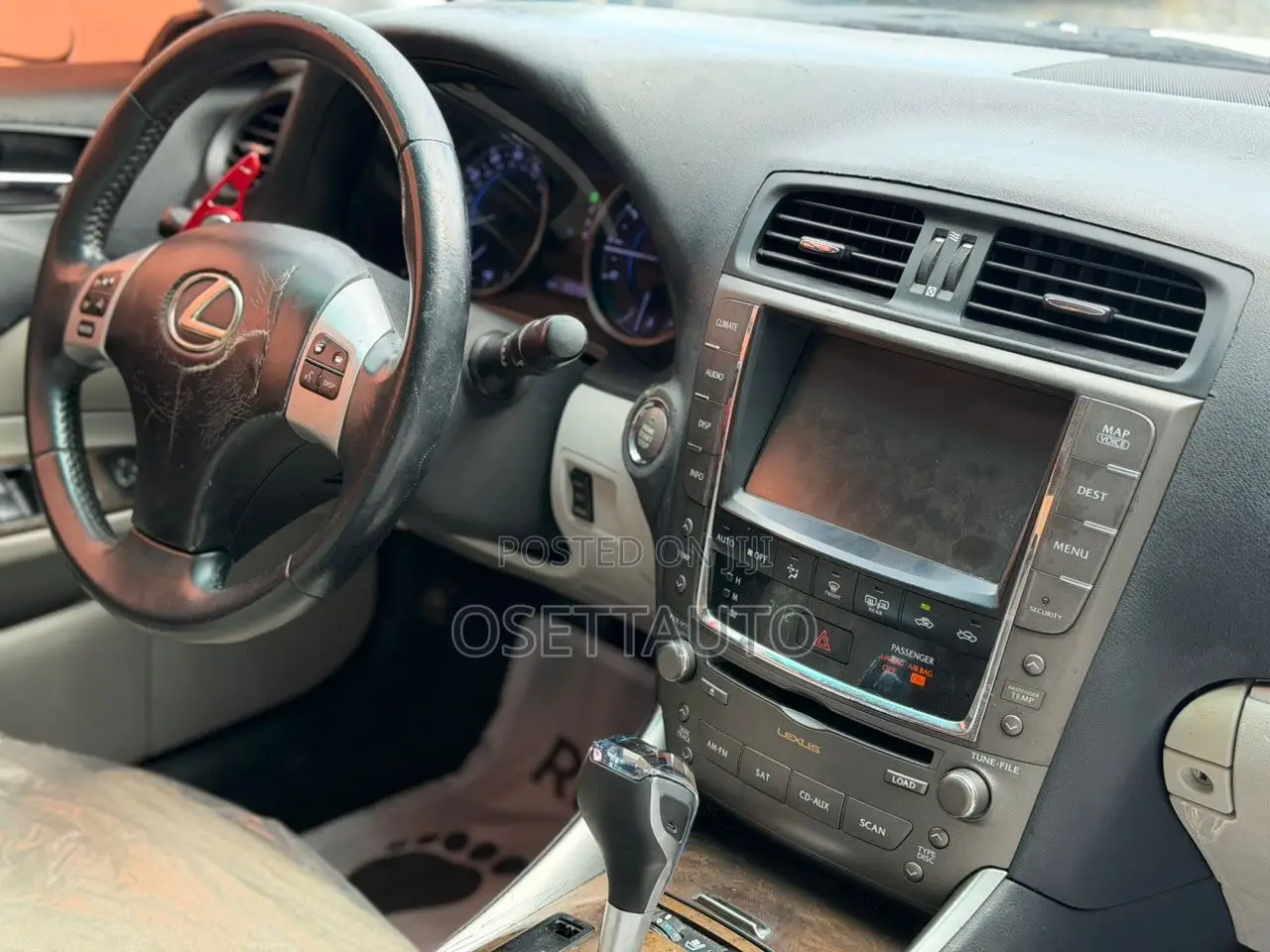Lexus IS F 2012 White