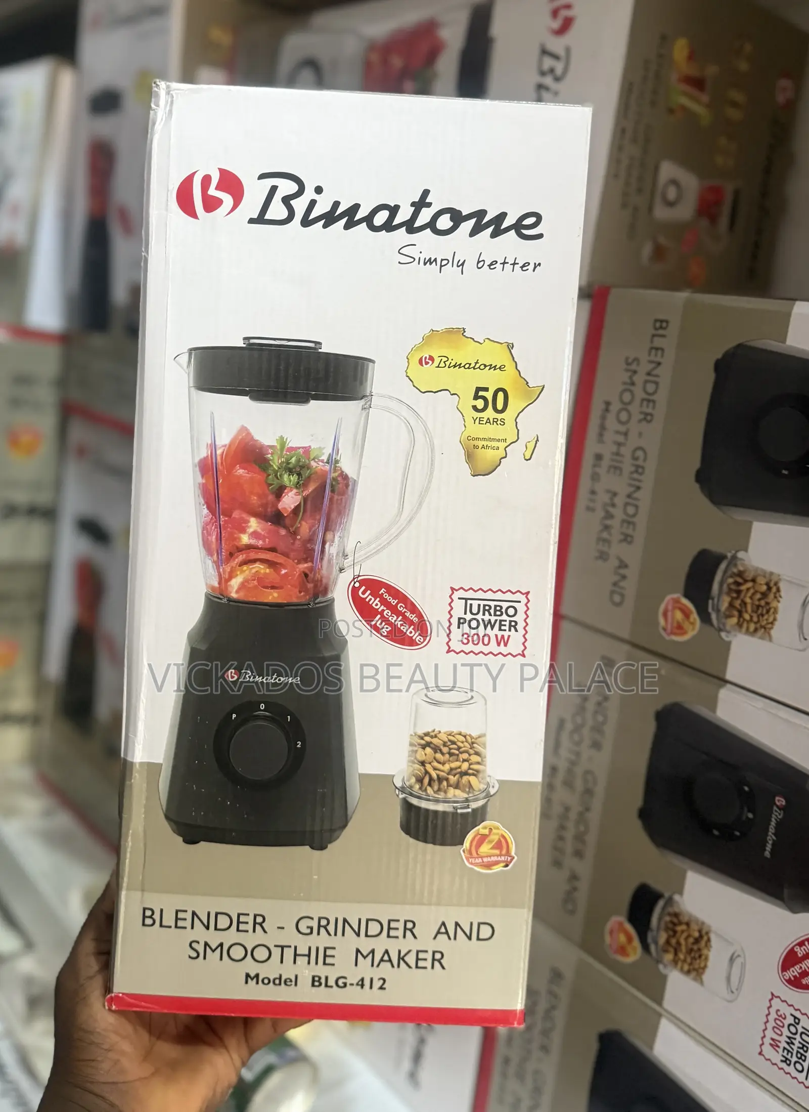 Binatone Blender/Grinder-BLG-412