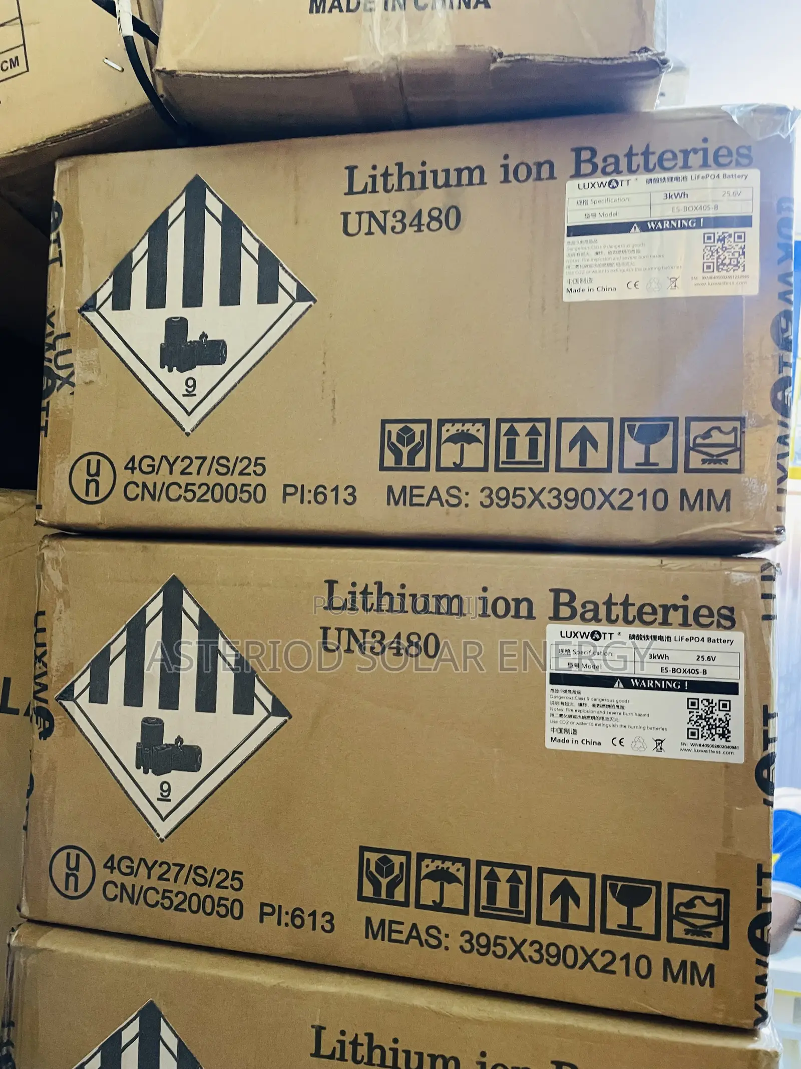 3kwh 24v Luxwatt Lithium Battery