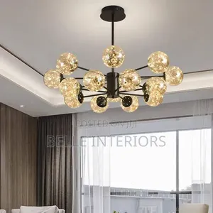 Sandyha Elegant Modern Led Chandlier Starry Magic Bean