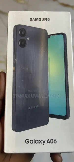 New Samsung Galaxy A06 128 GB Black