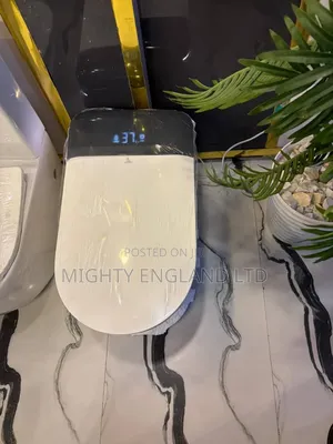 Smart Toilet With an Automatic Flushing System Hands-Free Operation