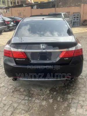 Honda Accord EX-L V-6 4dr Sedan w/Navigation (3.5L 6cyl 6A) 2014 Black