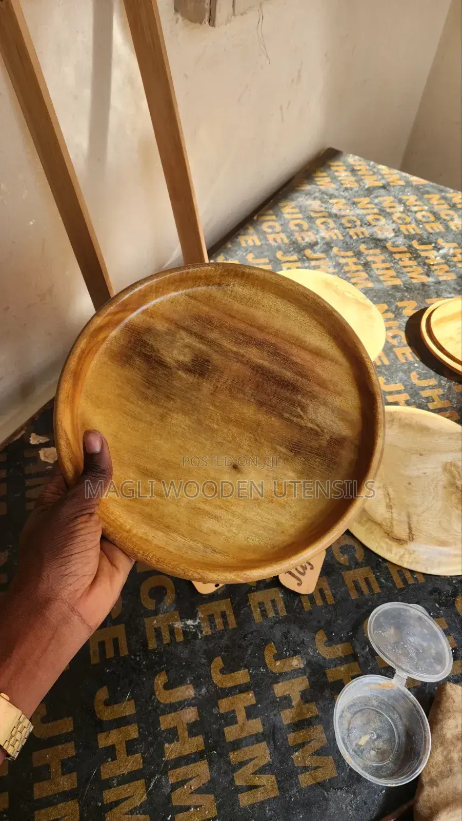 Wooden Flat Plates