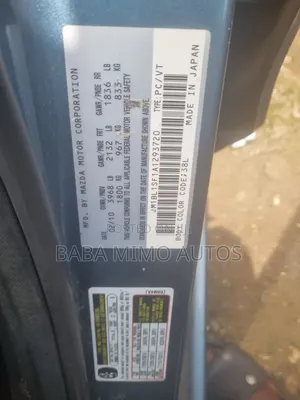 Mazda 3 2.0 i Touring 2010 Blue