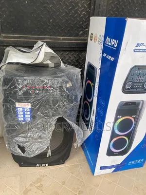 Portable Rechargeable Speaker for Party, Church Outdoor Use Nigeria