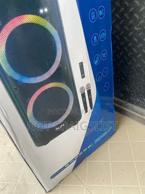 Ailipu Sp-3121d Rechargeable Party Speaker With Dual Microphones