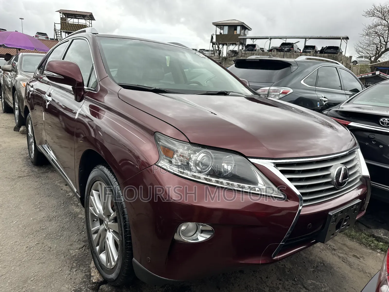 Lexus RX 350 AWD 2013 Maroon