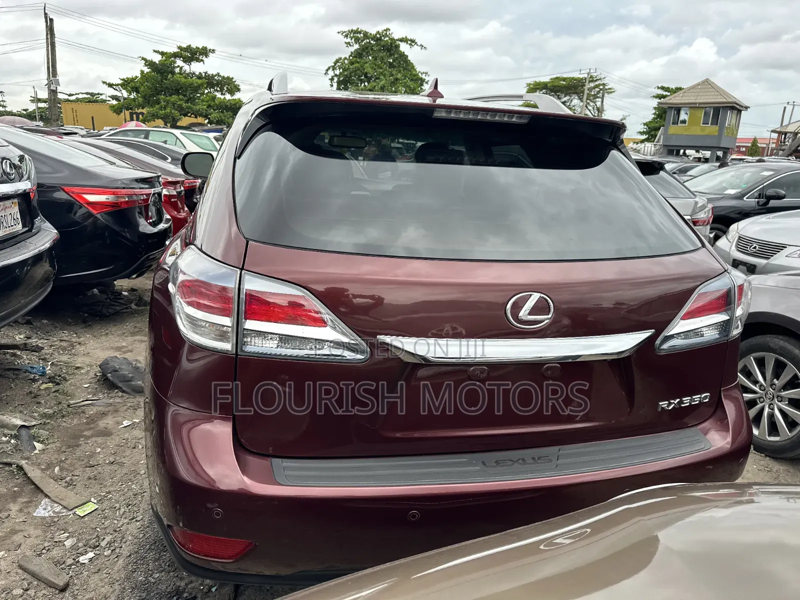 Lexus RX 350 AWD 2013 Maroon