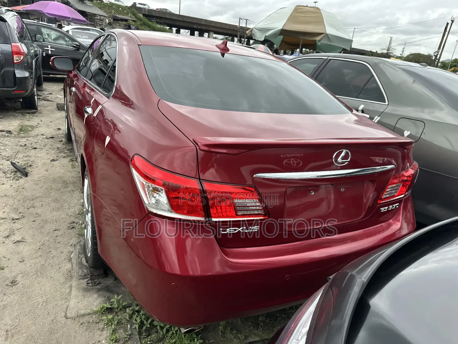 Lexus ES 350 2011 Maroon