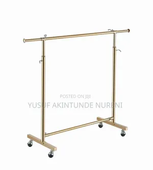 Strong Gold Boutique Clothes Rack
