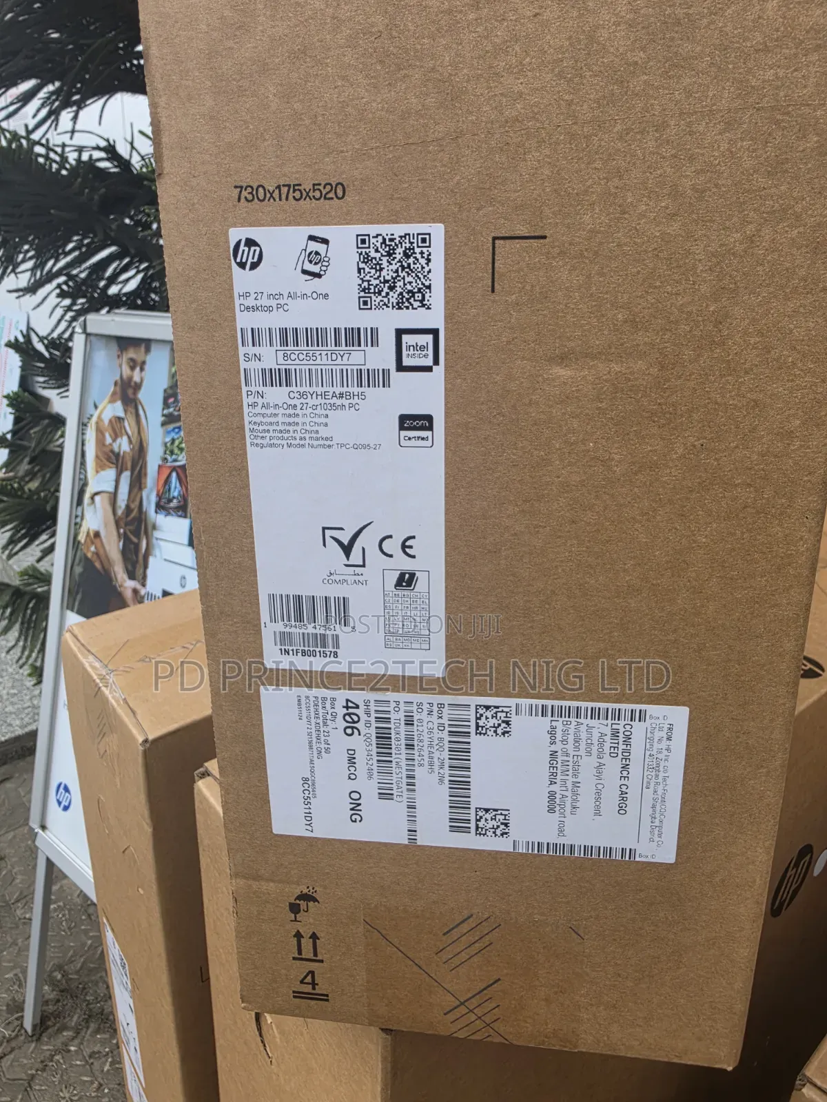 New Desktop Computer HP AiO 27 8GB Intel Core Ultra 7 SSD 512GB