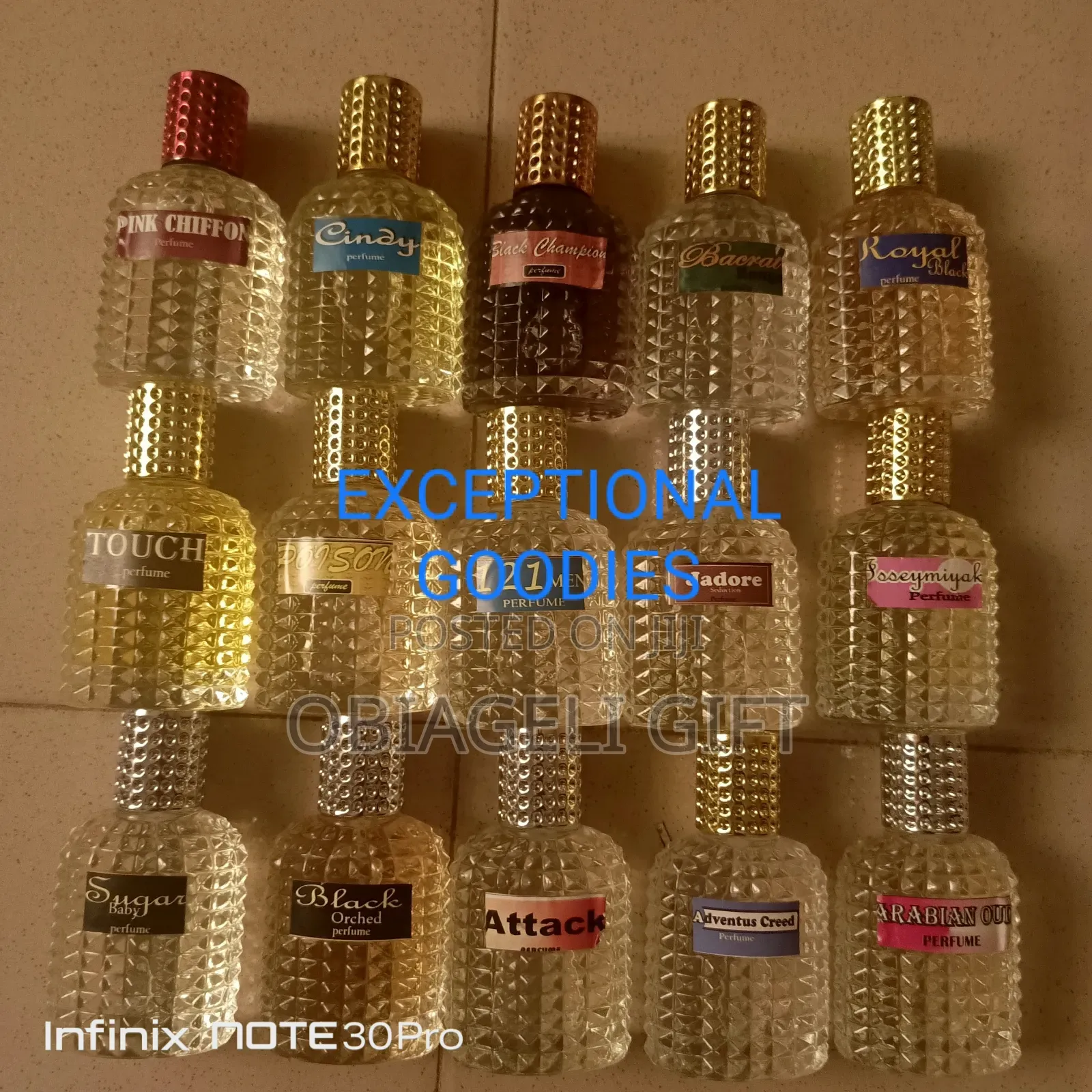 Undiluted Oil Perfume