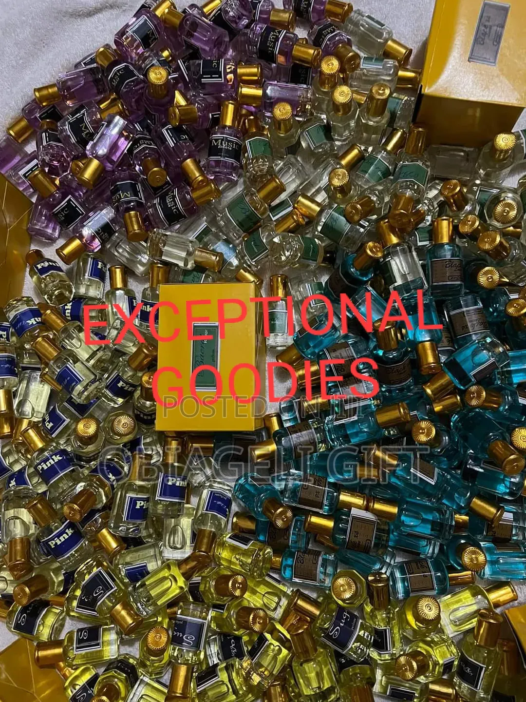 Undiluted Oil Perfume