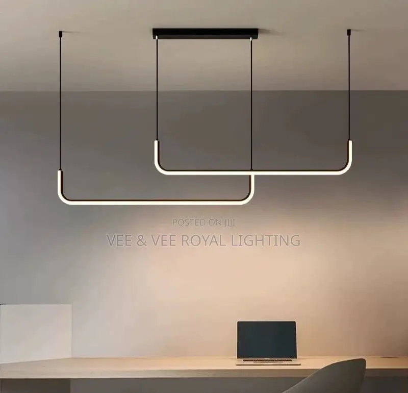 Minimalist U-Shaped Led Pendant Ligh–For Office, Kitchen, Dining Light