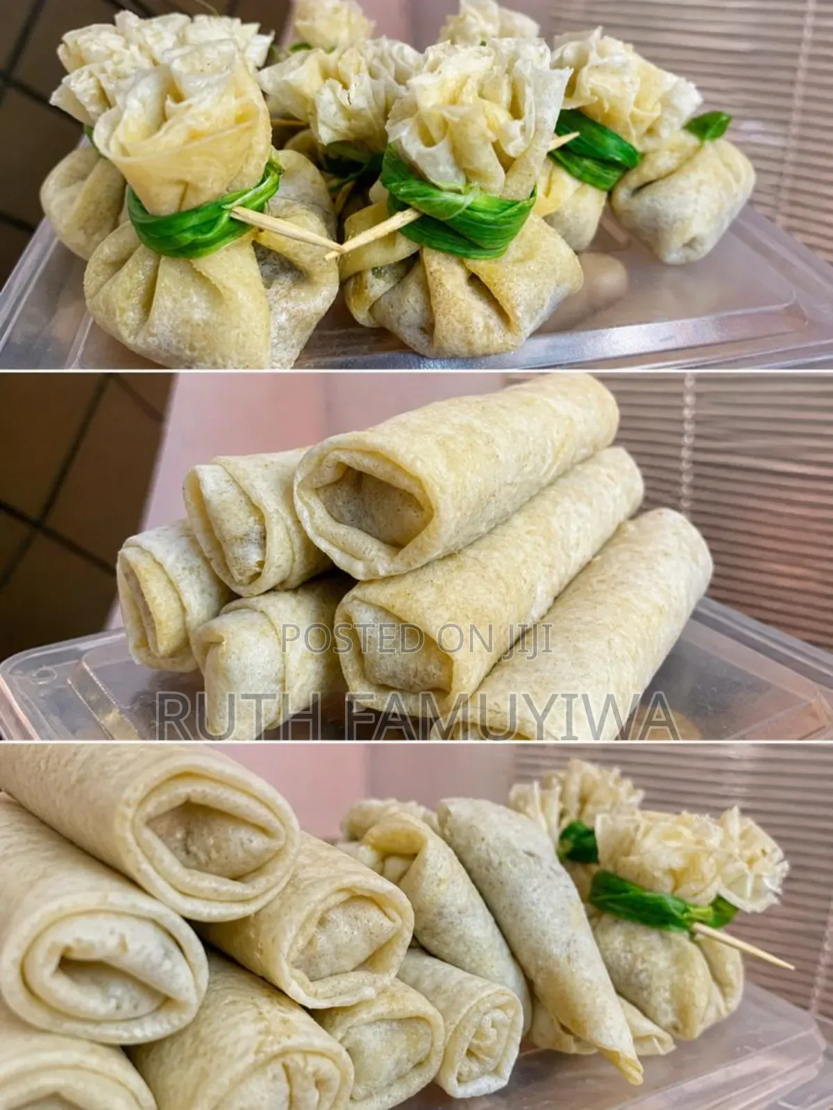 Fresh Samosa and Spring Roll
