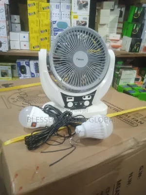 Rechargable Solar Fan
