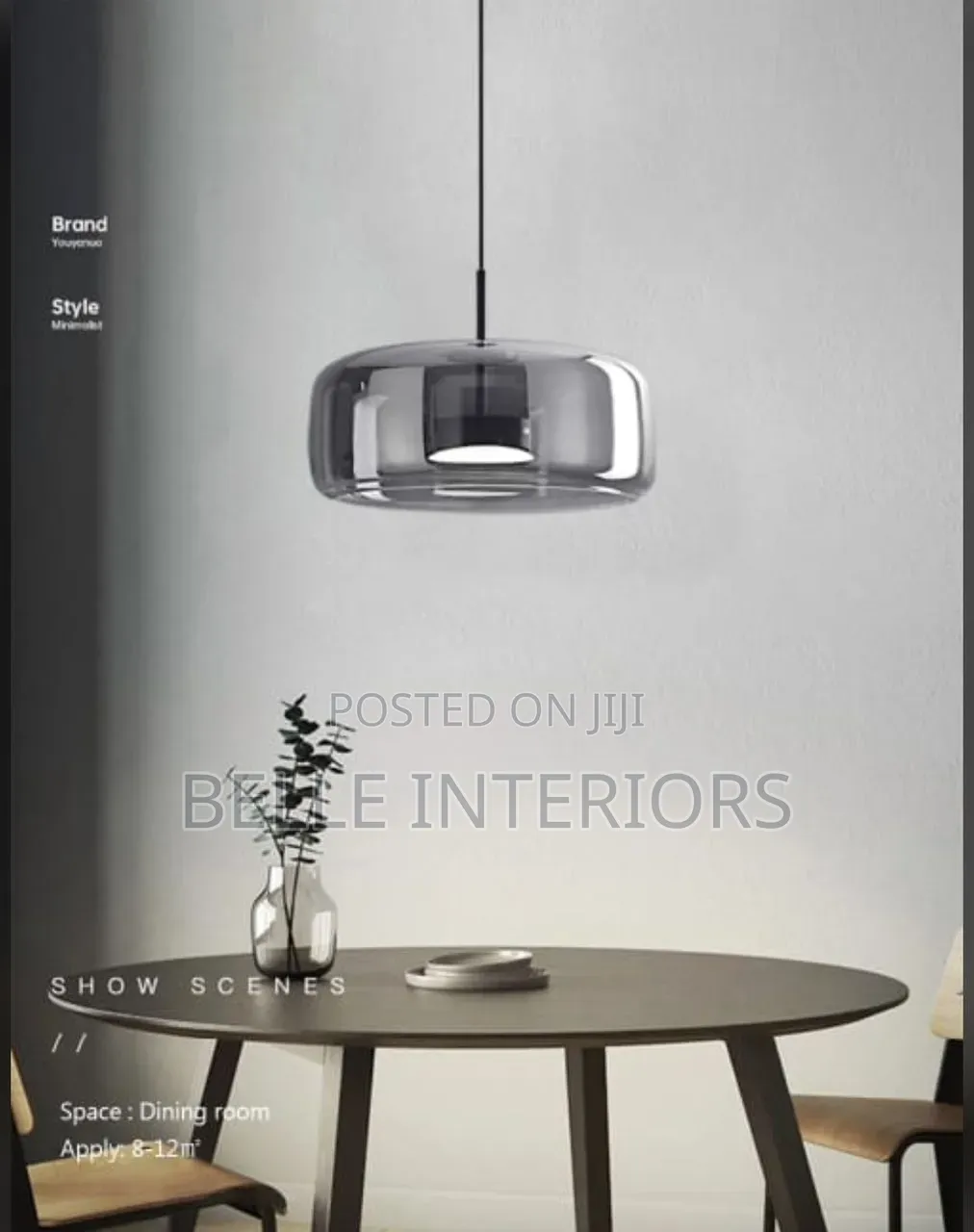 Modern Glass Pendant Light Luxury