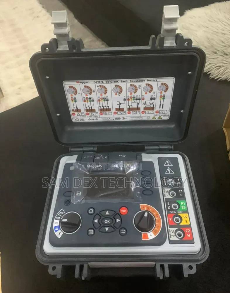 Megger Det2/3 Earth Ground Resistance Tester