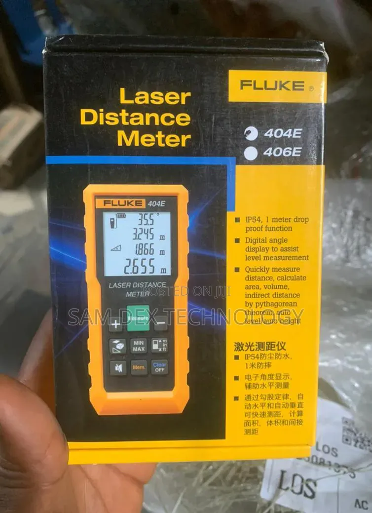 Fluke 404e Laser Distance Meter