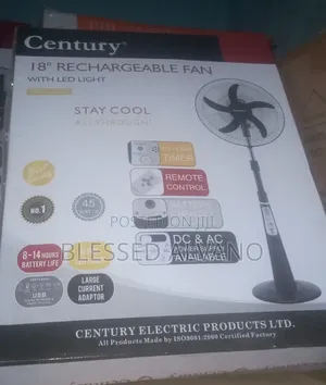 Century Solar Fan 18 Inches
