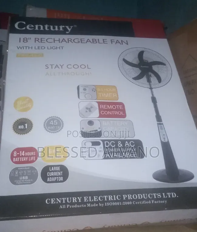 Century Solar Fan 18 Inches