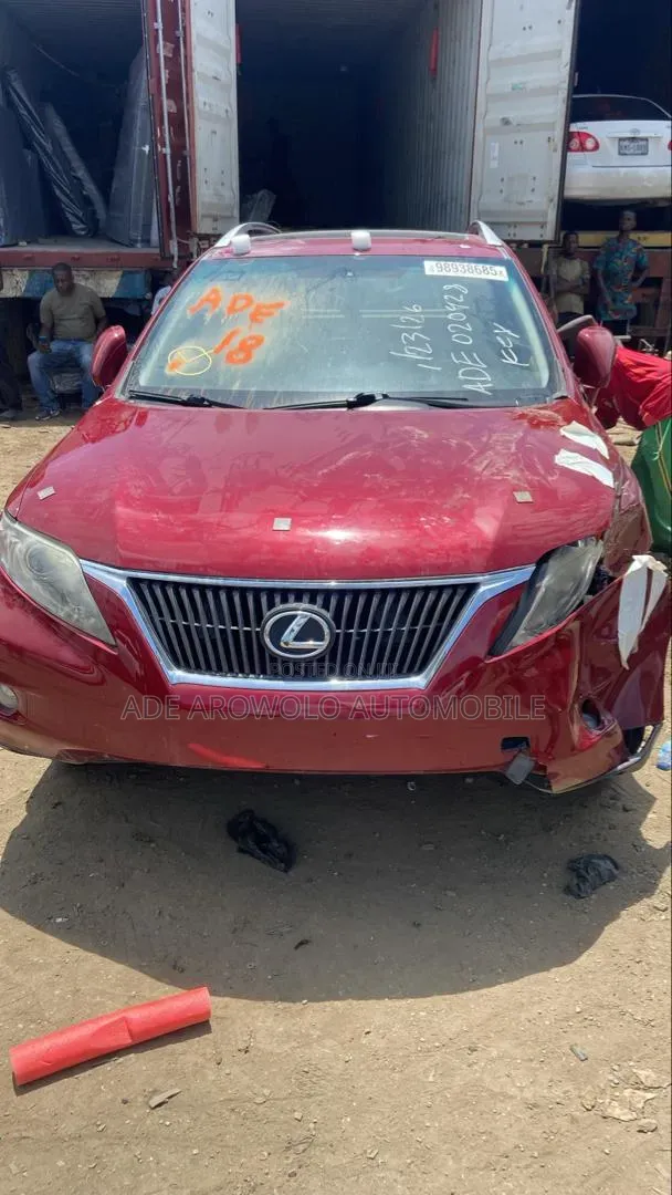 Lexus RX 2010 Red