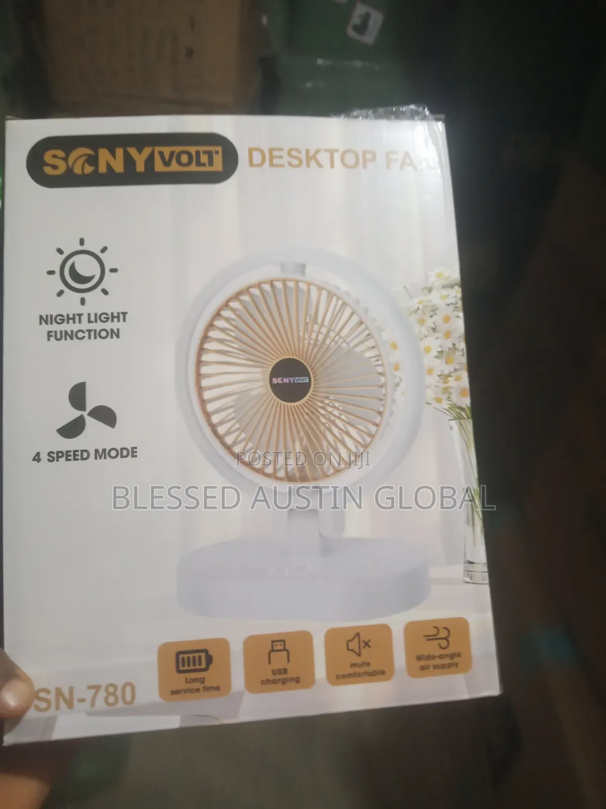 Rechargable Fan