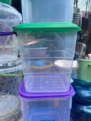 Ok Plast Storage Container With Cover for Home Office and Kitchen
