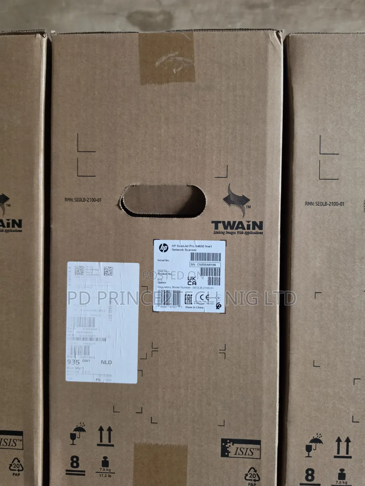 Hp Scanjet Pro N4600 Fnw1 (20g07a) +Adf
