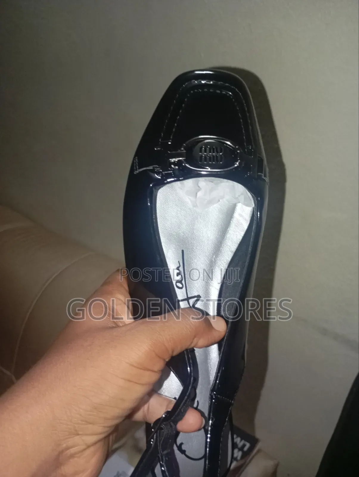 Solid Flat Slingback