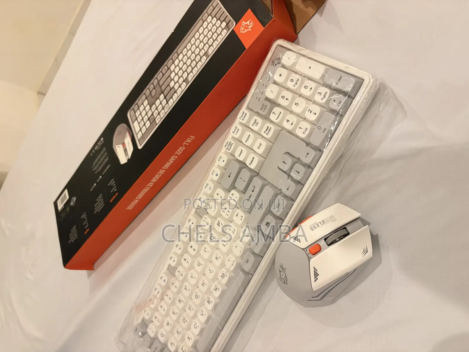 Keyboard Ergonomic Mouse Combo