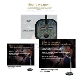 Voice Changer 16 Sound Modes Desktop Mic for Mobile Gaming Streaming