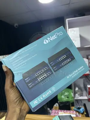 Netpro 6 Ports Gigabit Ethernet Switch 10/100/1000 Poe Switch