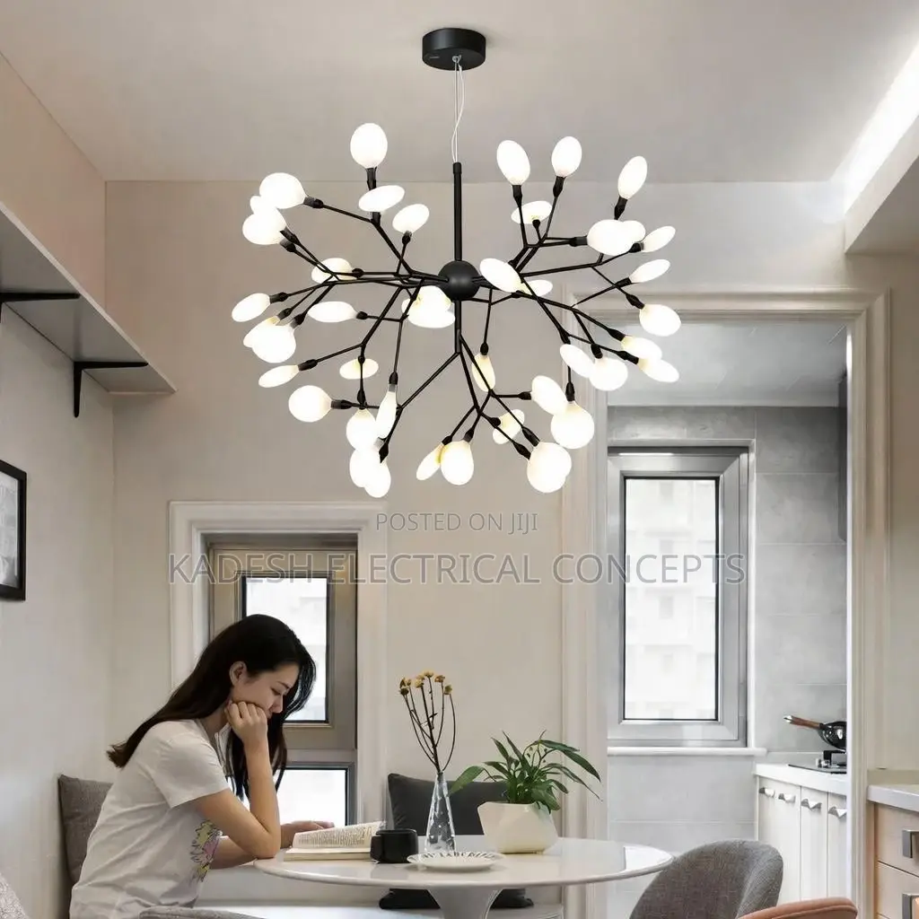 Modern Nordic Firefly Sputnik Led Ceiling Stylish Tree Branch