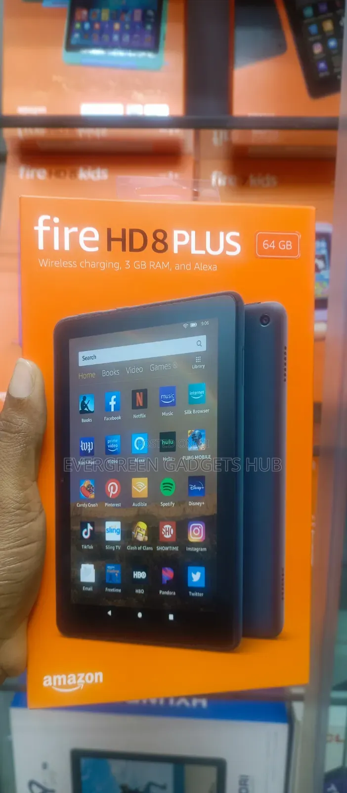 New Amazon Fire HD 8 Plus (2020) 64 GB