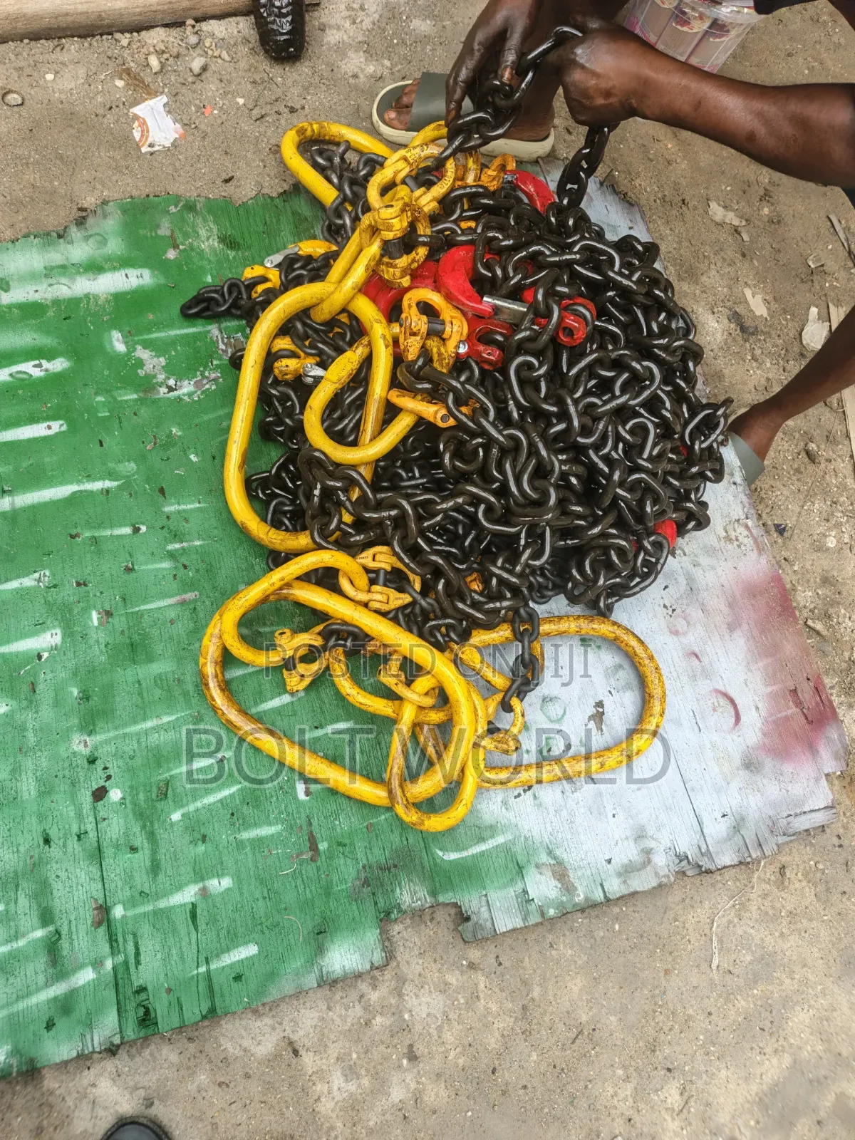 10 Mm 4 Legs Chain With Hook 5tons