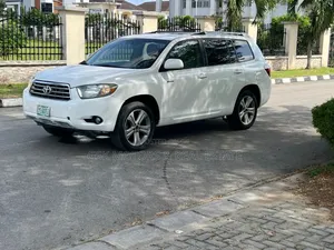 Toyota Highlander Sport 2008 White