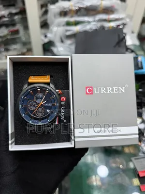 Quality Curren Functional Chronogrqph Wristwatch