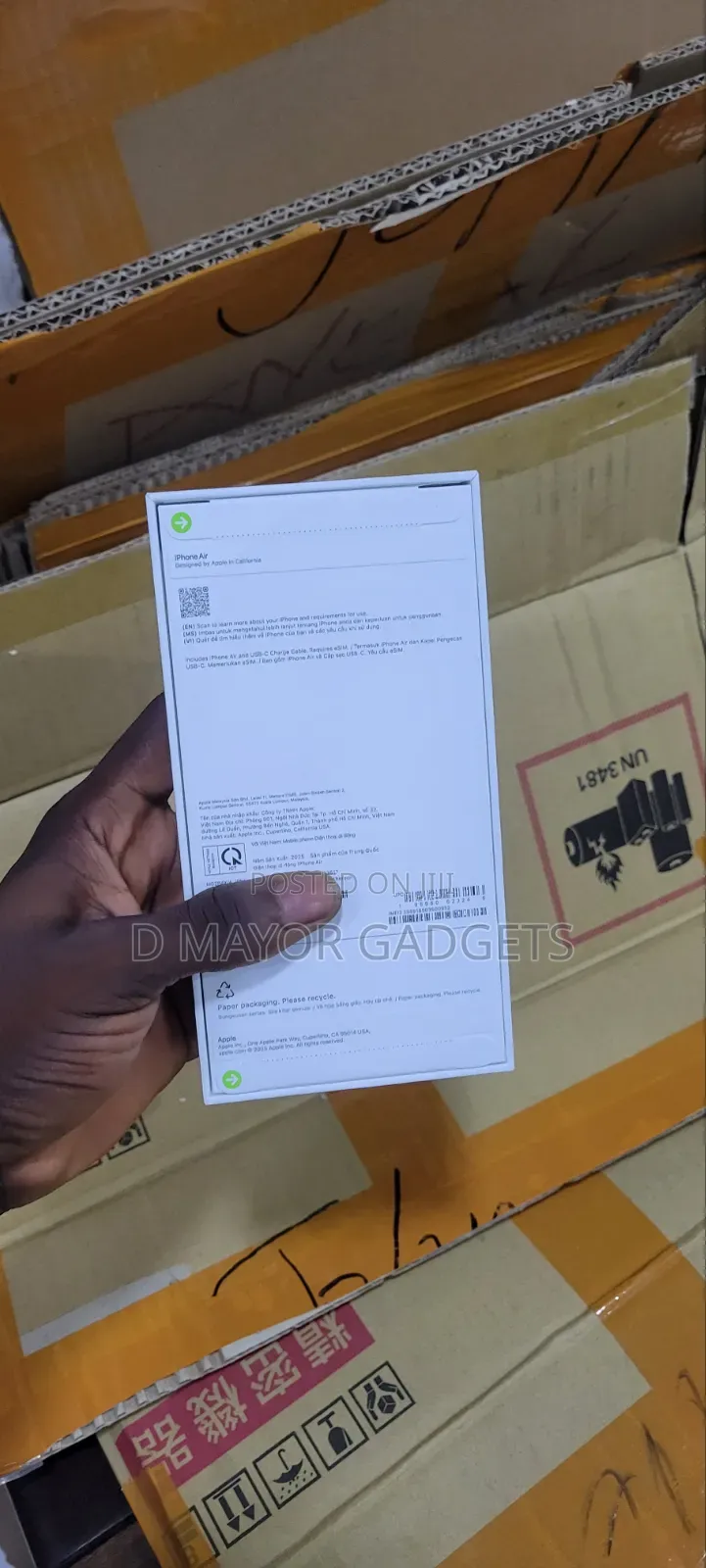 New Apple iPhone Air 256 GB Blue