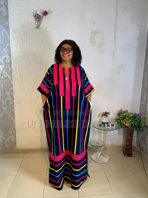 Kaftan Gown Designed With Asoke and Trimming
