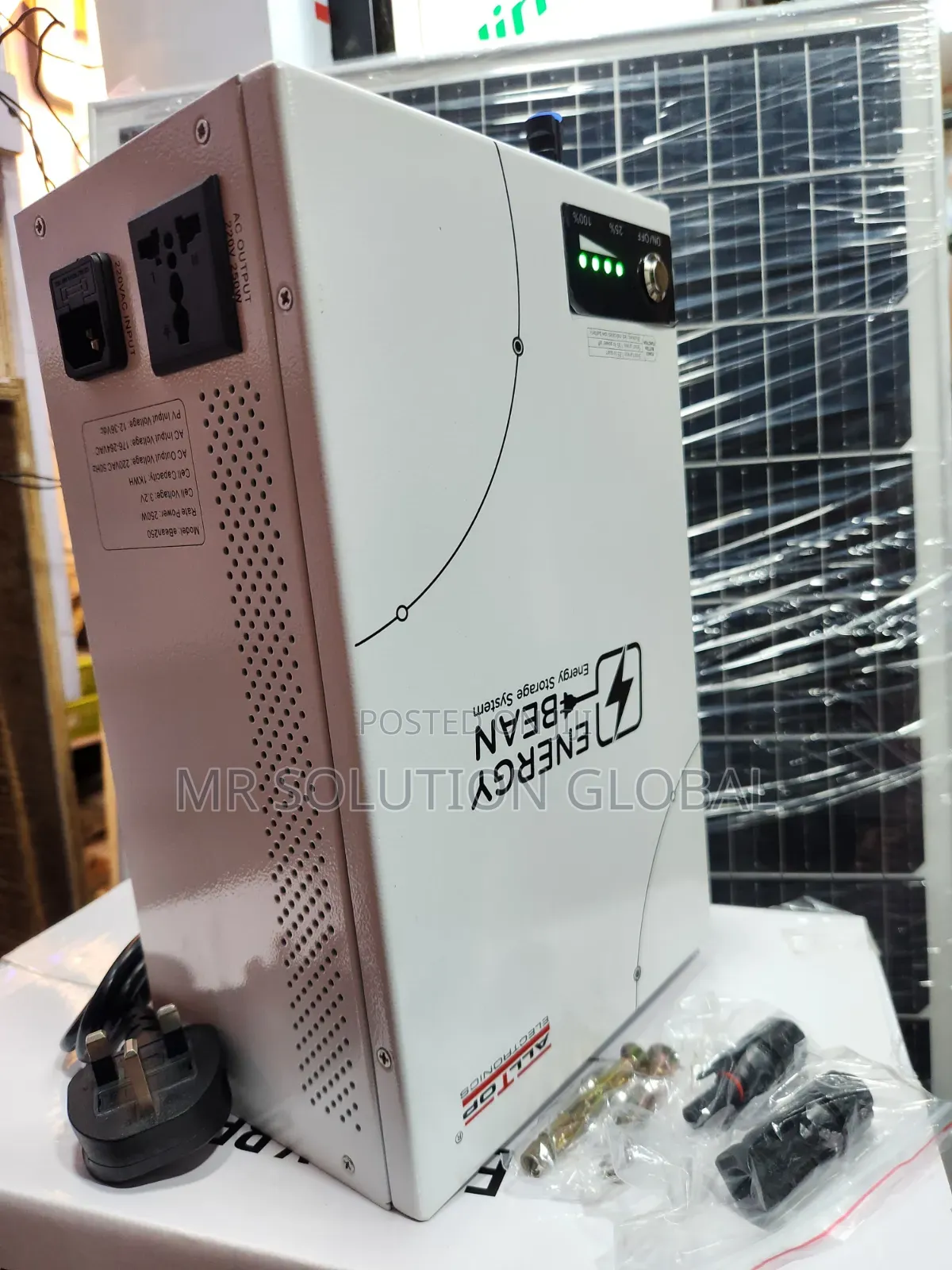 1kwh Energy Bean 250w Solar Generator With Solar Panel