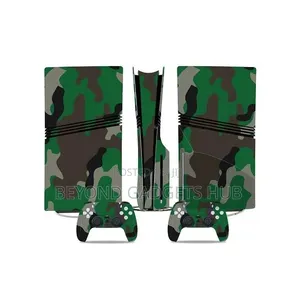 Ps5 Pro Protective Camouflage Sticker